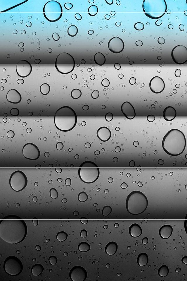 3D iPhone 5 Wallpapers with water Drop Effects (10)