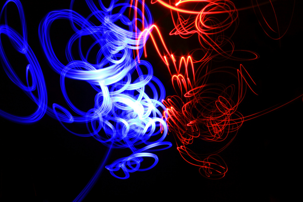 abstract light painting-Light Painting Photography