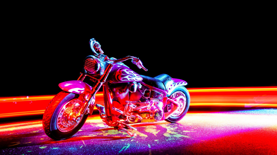 bike light-Light Painting Photography