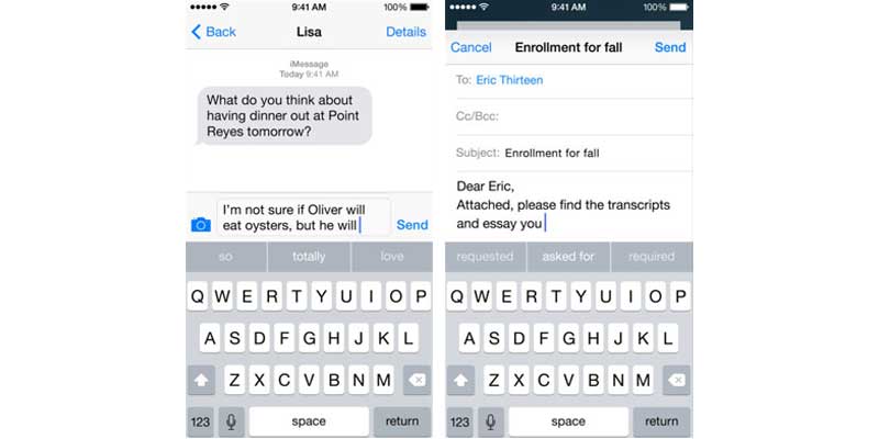 Text Manipulation - Top 10 Features That We Want in iOS 9